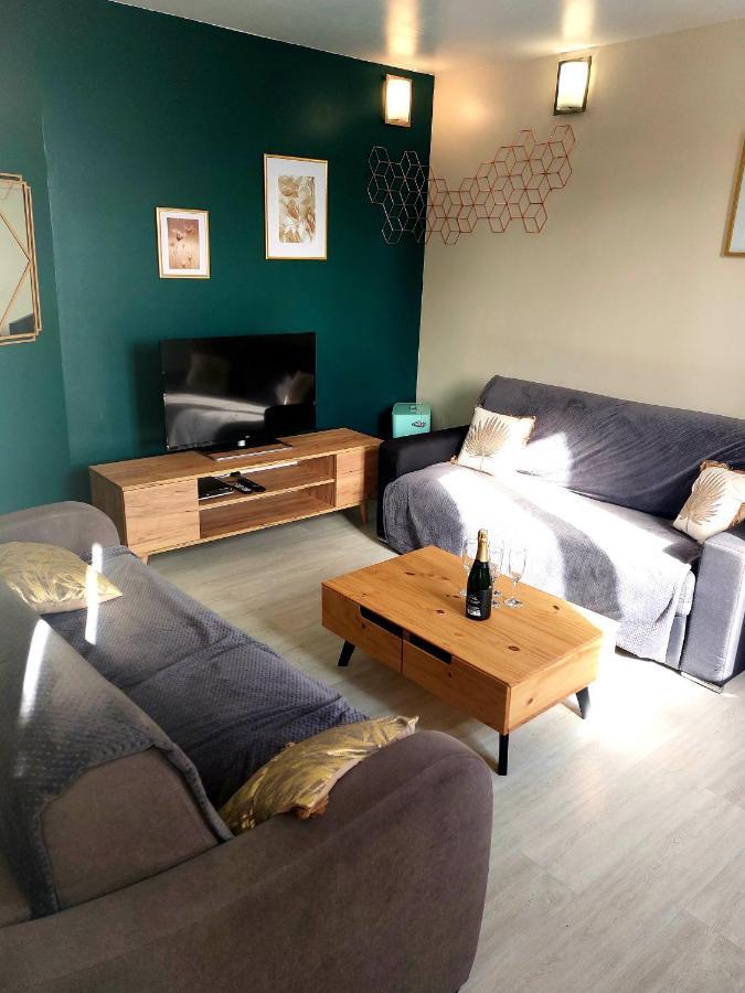 Les Belles Terrasses Dieppe ,3 Appartements , Le Vegetal De 1 A 8 Personnes , Le Tropical De 1 A 6 Personnes , Le Floral Avec Terrasse De 1 A 3 Personnes , Quartier Calme Au Stationnement Gratuit A Cote De L'Avenue Verte Bagian luar foto