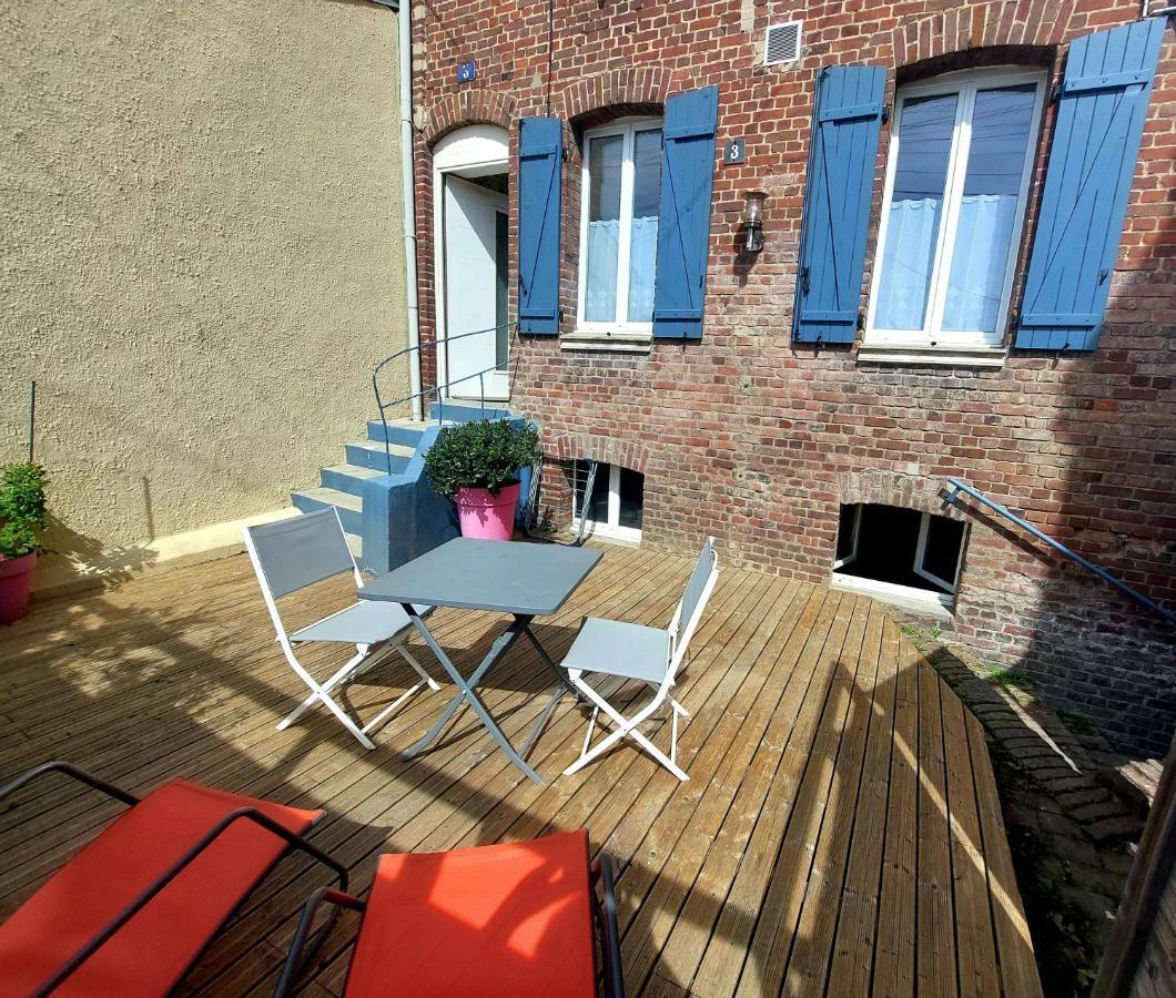 Les Belles Terrasses Dieppe ,3 Appartements , Le Vegetal De 1 A 8 Personnes , Le Tropical De 1 A 6 Personnes , Le Floral Avec Terrasse De 1 A 3 Personnes , Quartier Calme Au Stationnement Gratuit A Cote De L'Avenue Verte Bagian luar foto