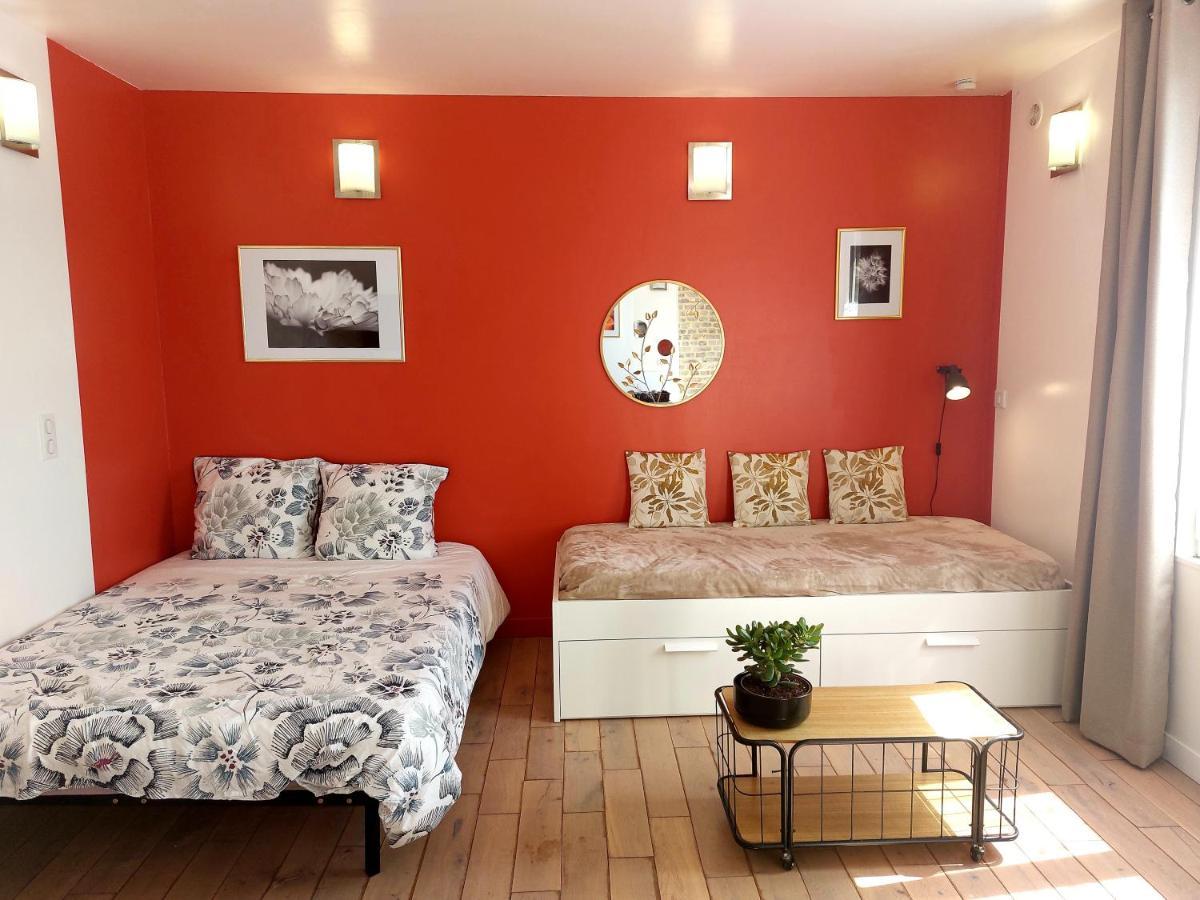 Les Belles Terrasses Dieppe ,3 Appartements , Le Vegetal De 1 A 8 Personnes , Le Tropical De 1 A 6 Personnes , Le Floral Avec Terrasse De 1 A 3 Personnes , Quartier Calme Au Stationnement Gratuit A Cote De L'Avenue Verte Bagian luar foto